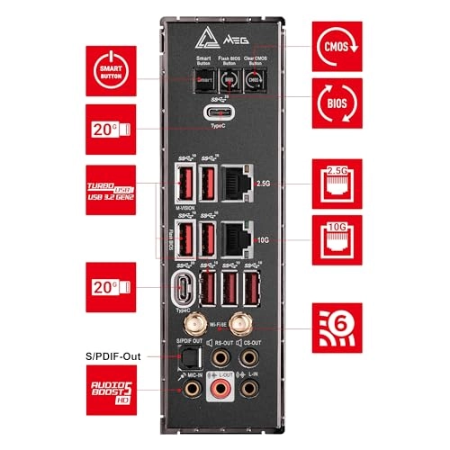 MEG X670E GODLIKE - Socket AM5 DDR5