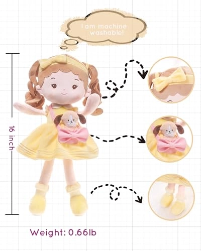 Sunny Soft Baby Doll - 16'' Polyester