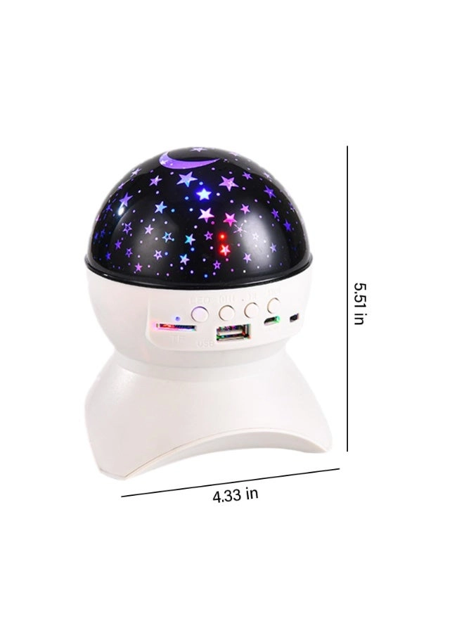 Sky Light - LED Star Rotating Projection Bluetooth