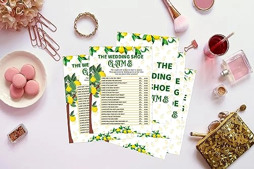 Wedding Shoe Game - 30 Cards