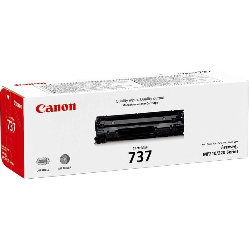 Canon 737 - Approx. 2,400 Pages Black