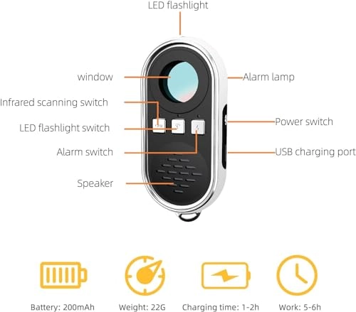 mini spy camera wireless hidden Device detector