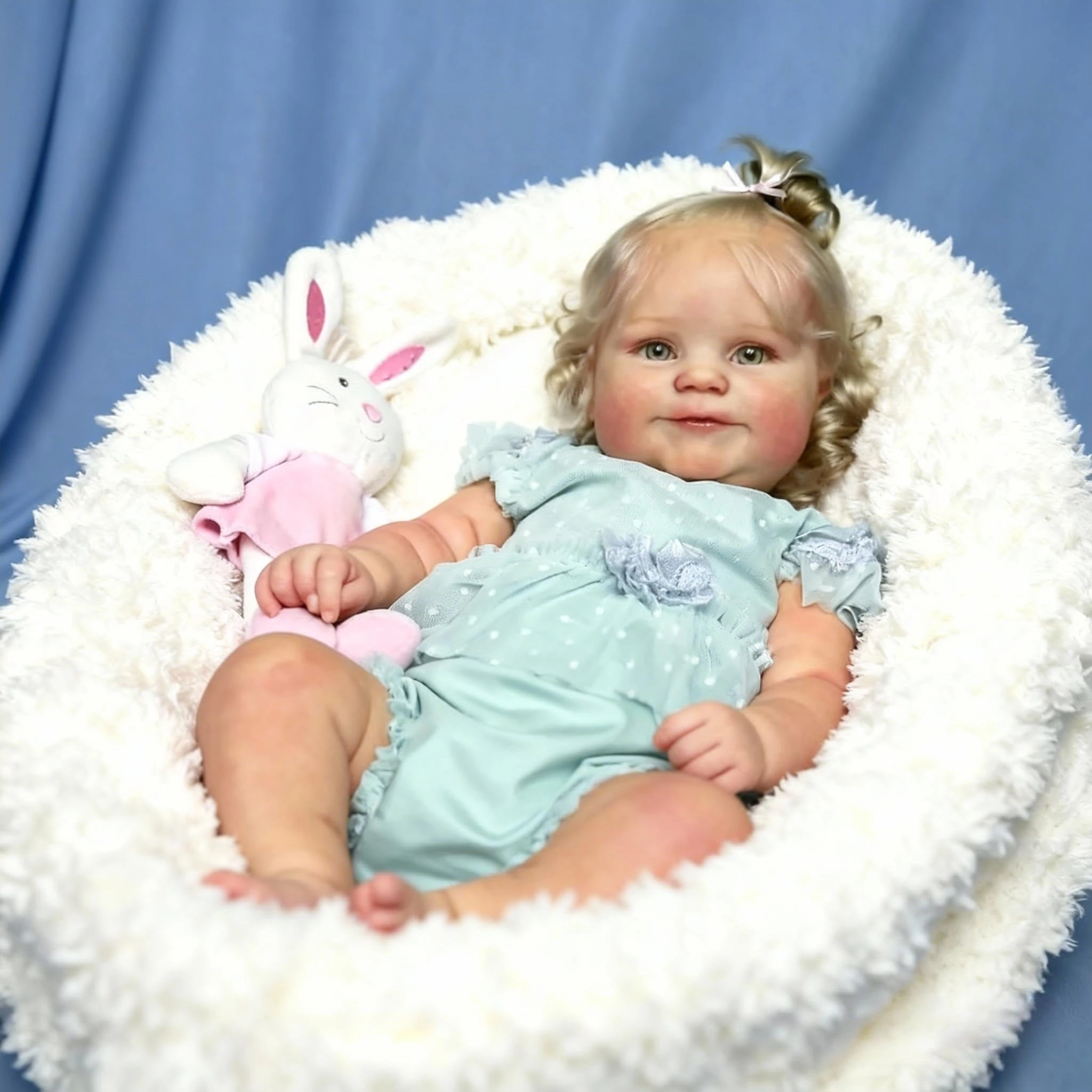 RXDOLL Reborn Baby Doll - 20 Inch Silicone Girl Ages 3+