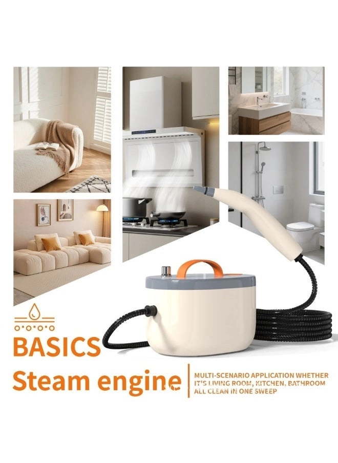 Portable Professional Steam High Pressure Cleaner - Handheld 247cm power cord