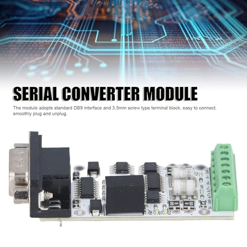 232 to 422 485 Serial Converter Module - DB9 3.5mm screw type terminal block DC-DC power isolation