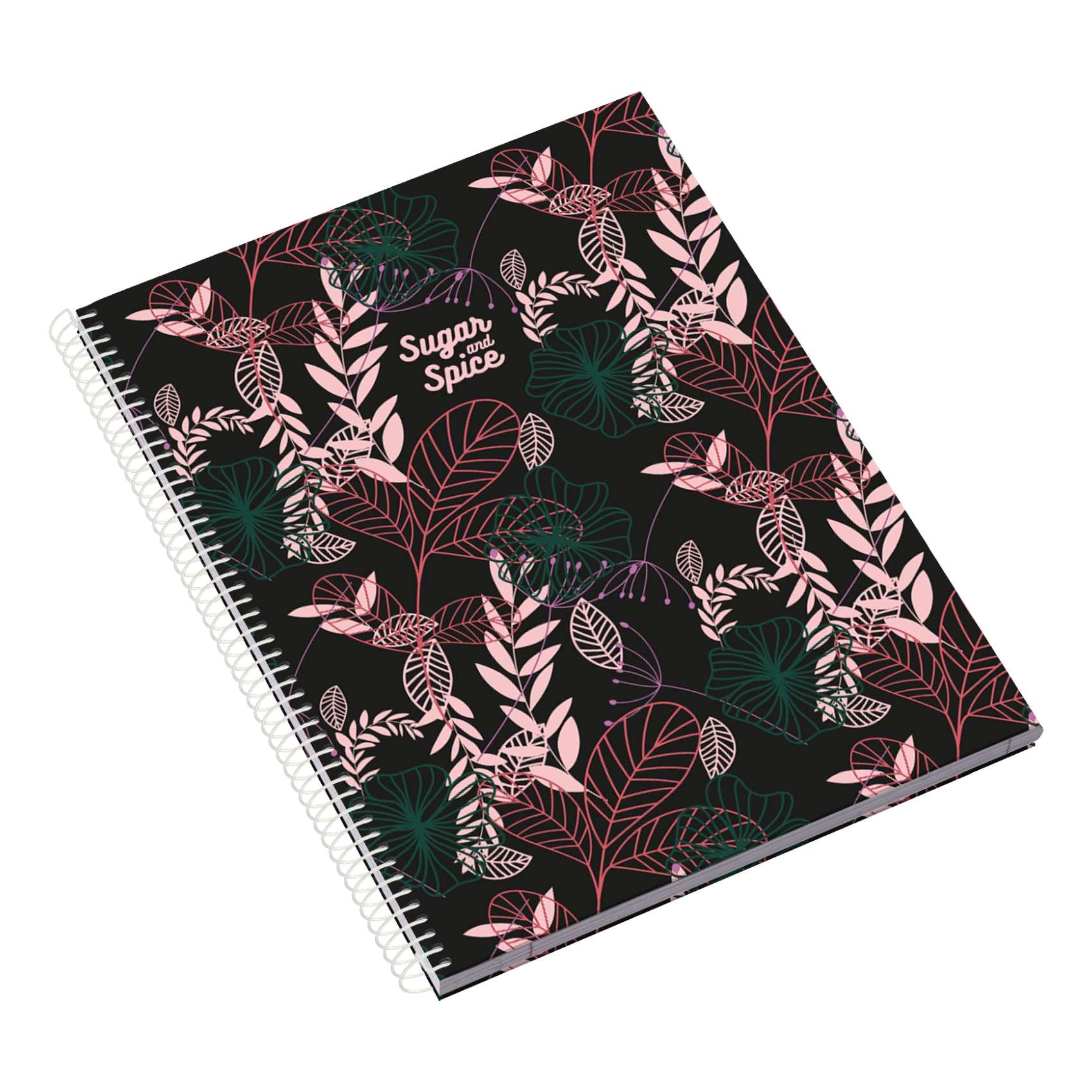 Ámbar Sugar and Spice Printed Hard Cover Notebook A5 Hardcover - 24 Pages