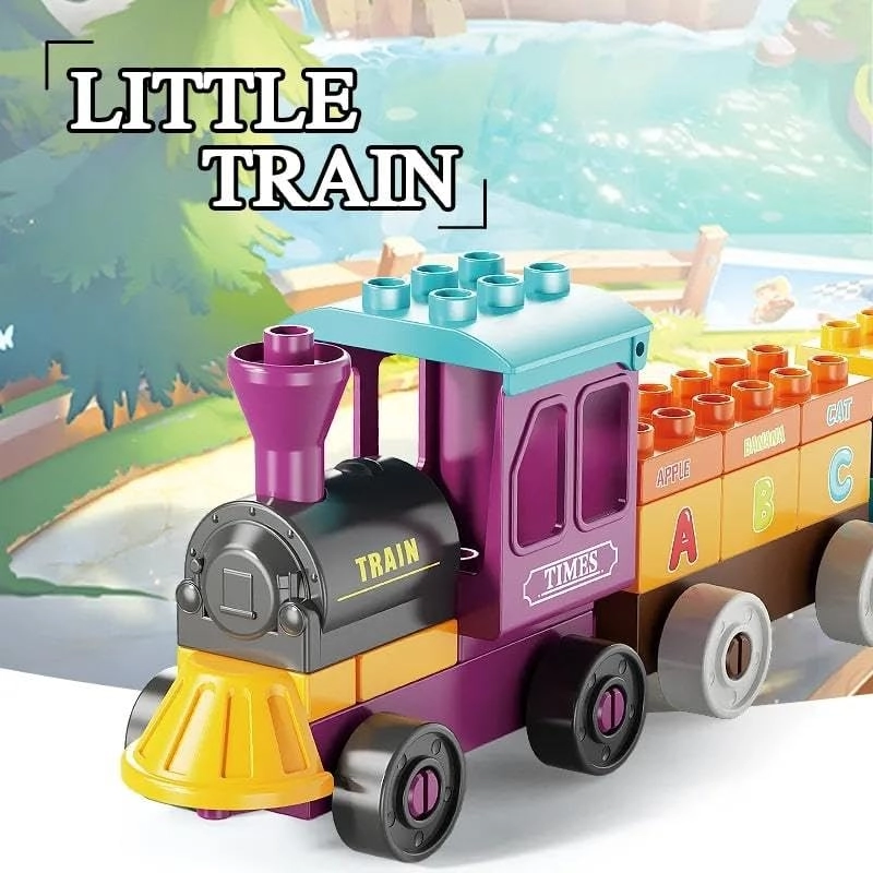 Alphabet Train - 3 years and up 34 pieces