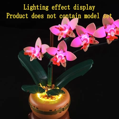 LED Light Kit for LEGO Mini Orchid Building Blocks Model 10343 - Plastic 1
