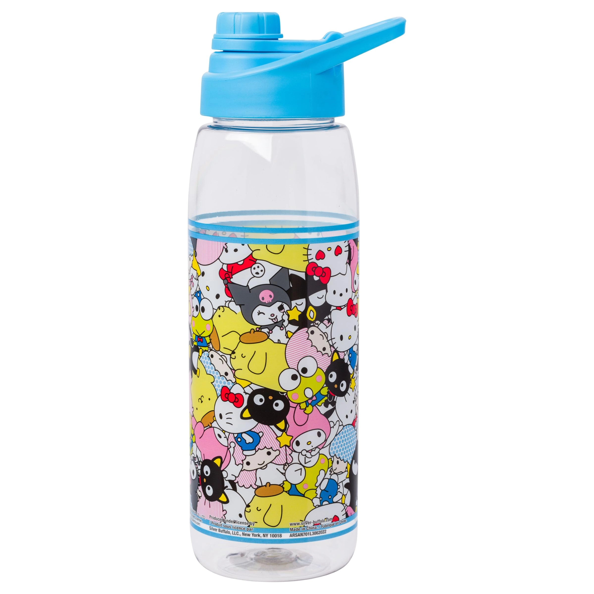 Sanrio Hello Kitty and Friends Water Bottle - Screw-On Lid