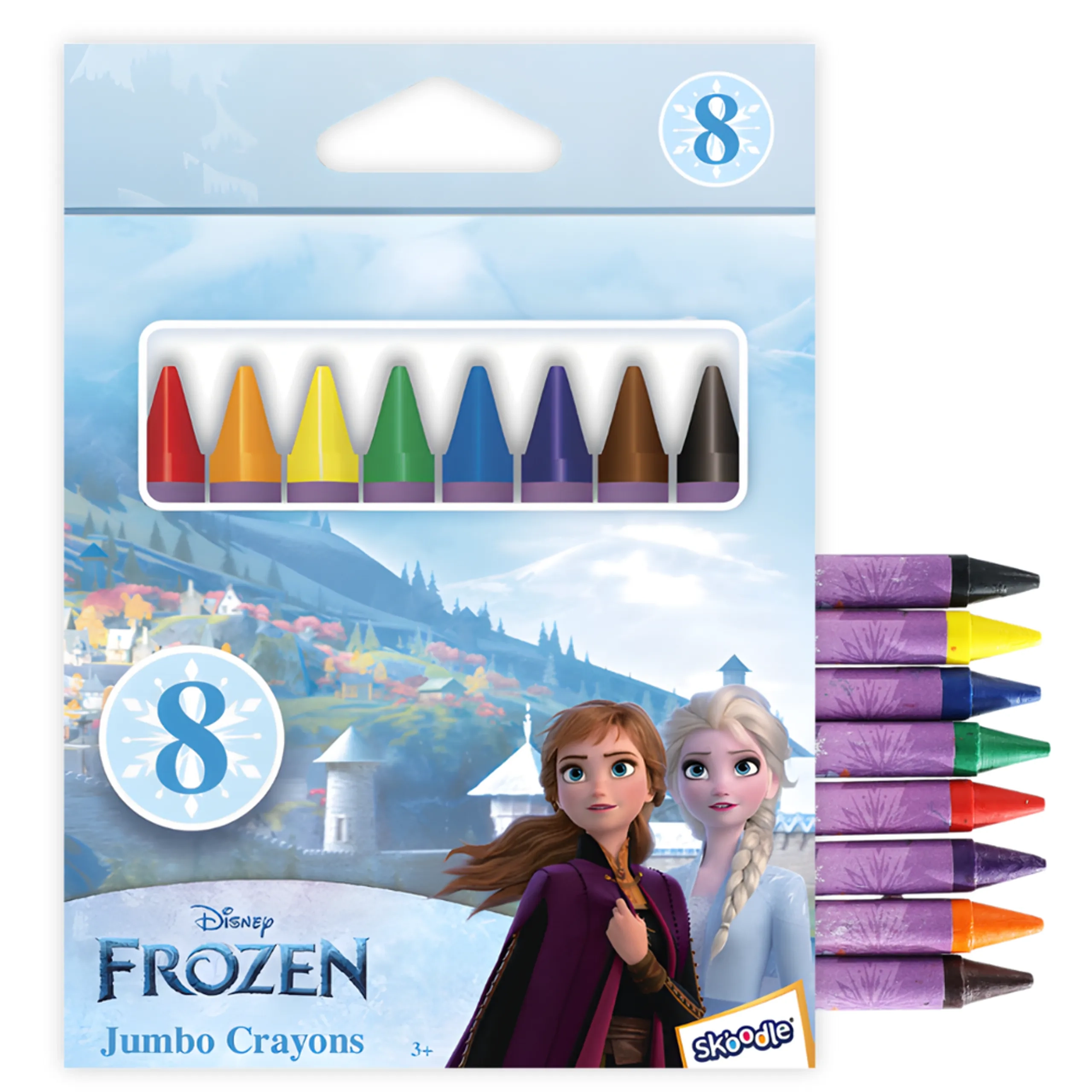 Disney Mickey Jumbo Crayons - 8pcs