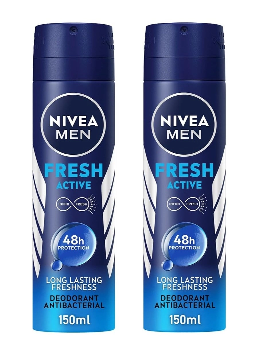 Men Fresh Active Antiperspirant