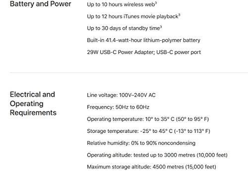(Refurbished) MacBook - 12 inch 256 gigabyte 8 gigabyte Intel Core M-5Y10 Processor