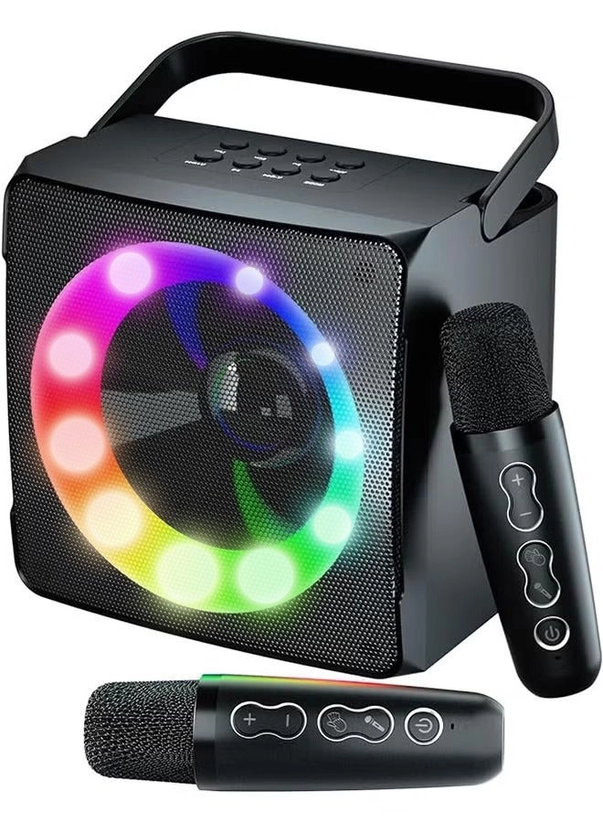 SDRD SD-508 - Mini Karaoke Bluetooth Speaker LED Lights Built-In Microphone