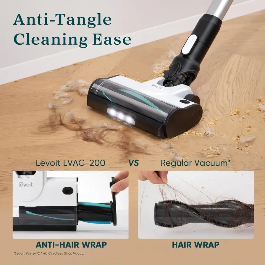 LSV-V201-WUK - Cordless Stick Vacuum Cleaner 50 minutes