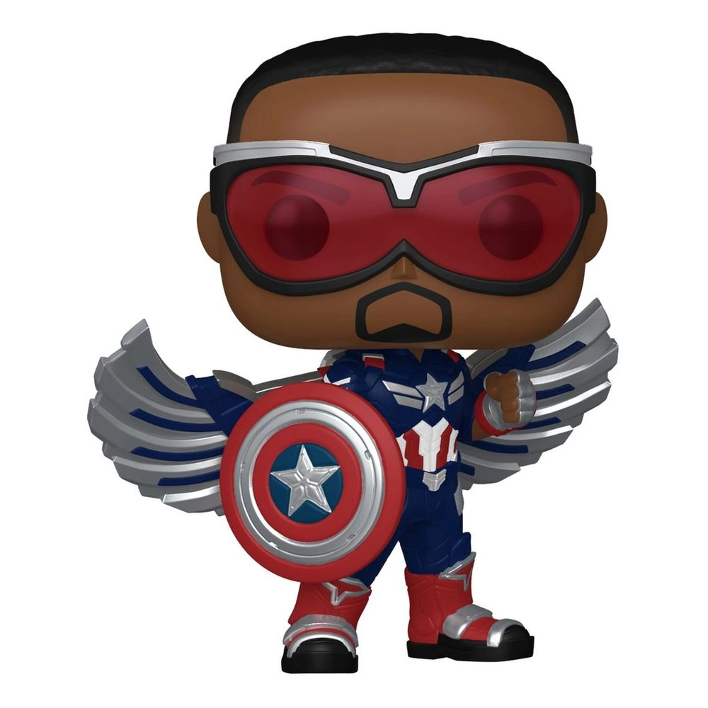 FUNKO TOYS Captain America (Sam Wilson) - Marvel Brave New World (9.9 cm) (FU75990)