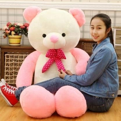 Teddy Bear - 4 Feet GRAY