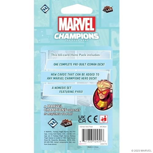 Marvel Champions The Card Game: Iceman Hero Pack