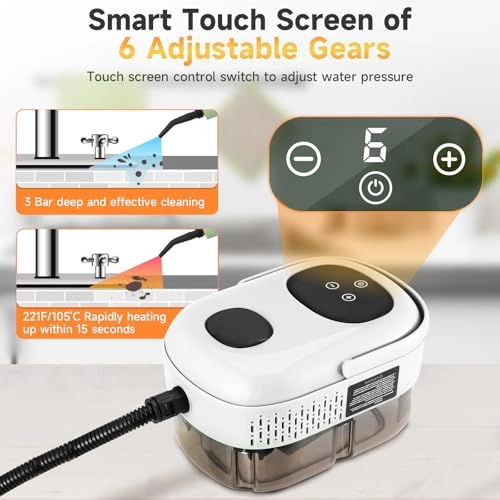 Steam Cleaner - 3.0 bar 1100 ml