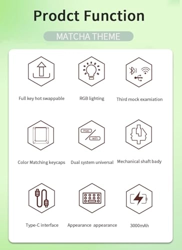 61 Keys Mechanical Keyboard - Wireless