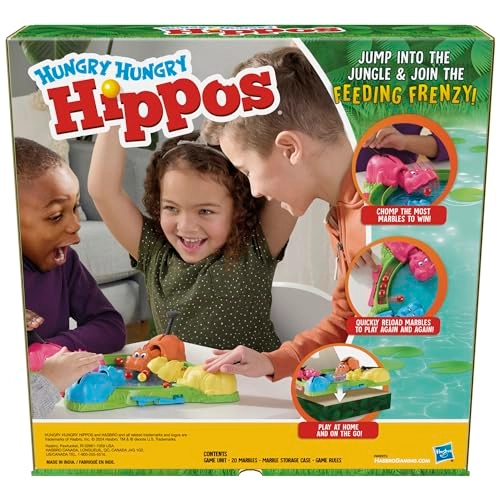 Hungry Hungry Hippos - English 4 years and up