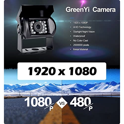 AHD Truck Backup Camera - Night vision Wire 1080P