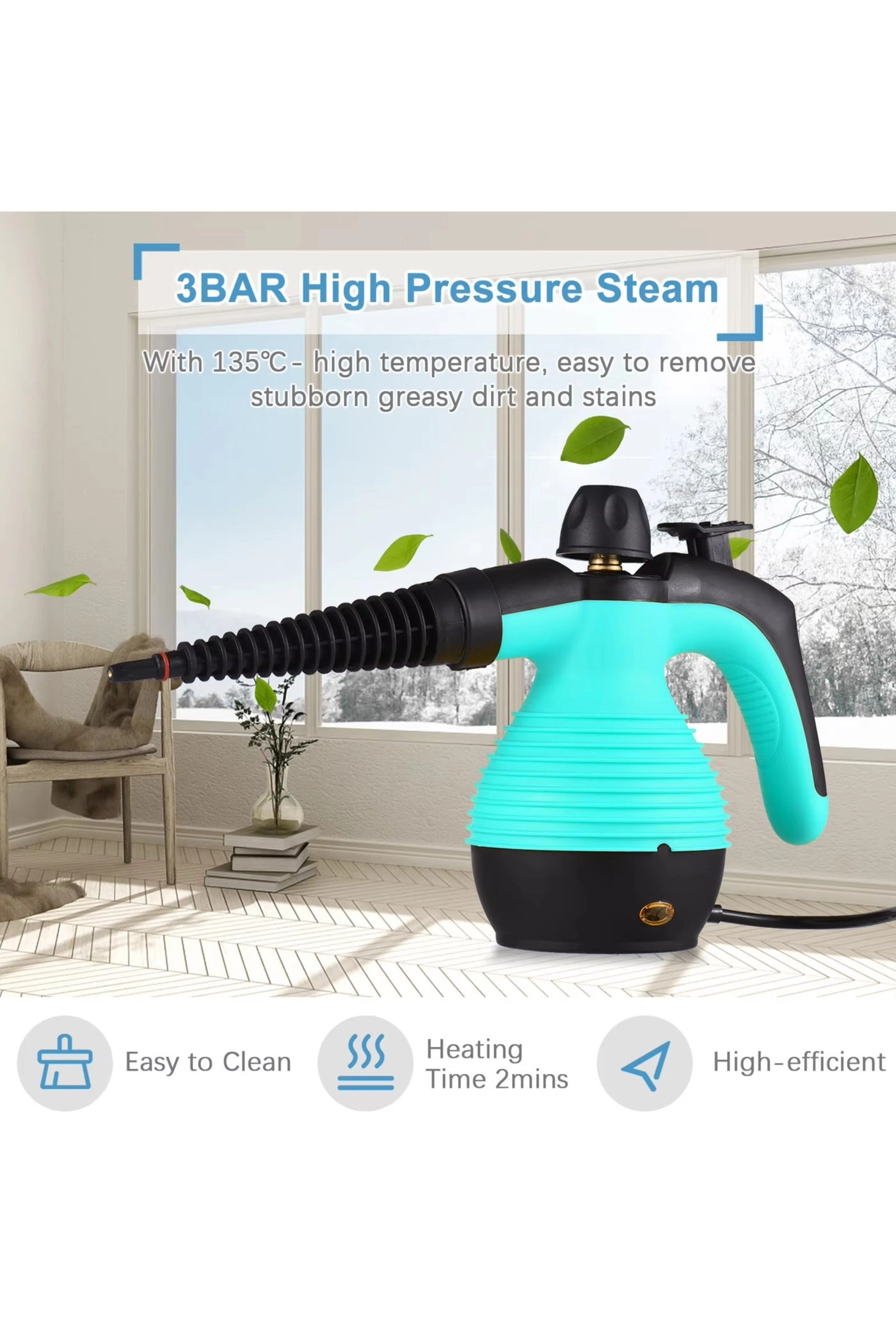 Handheld Steam Cleaner - 3.0bar 350ml
