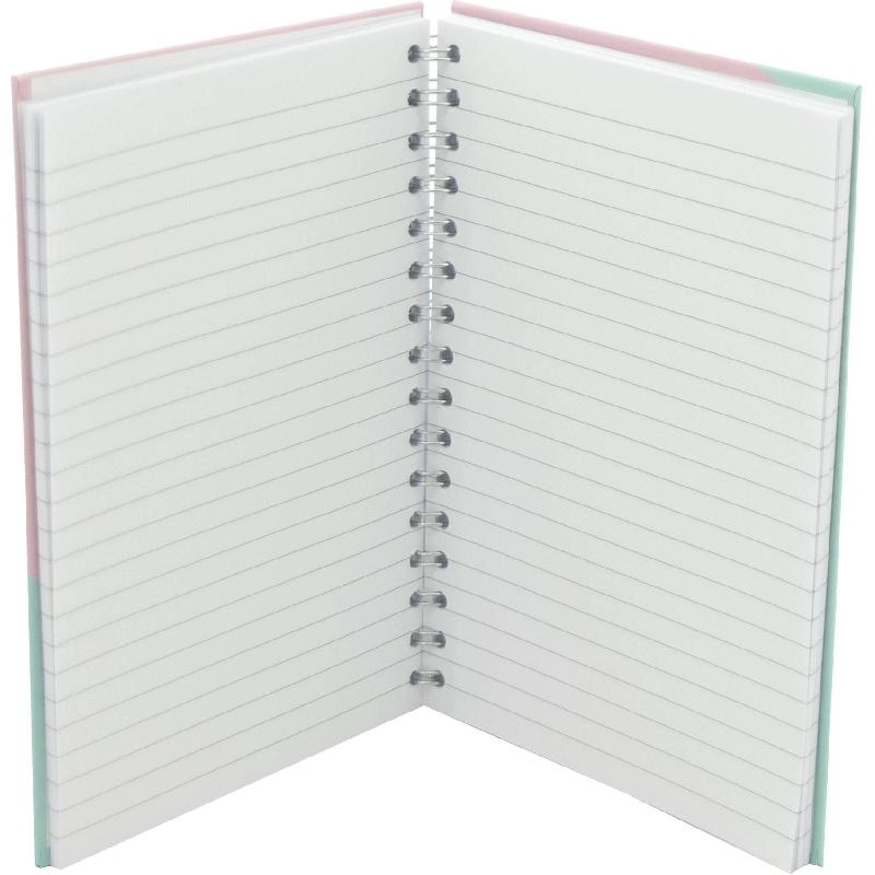 Flamingo Notebook A5 Spiral - Lined 100 Sheets
