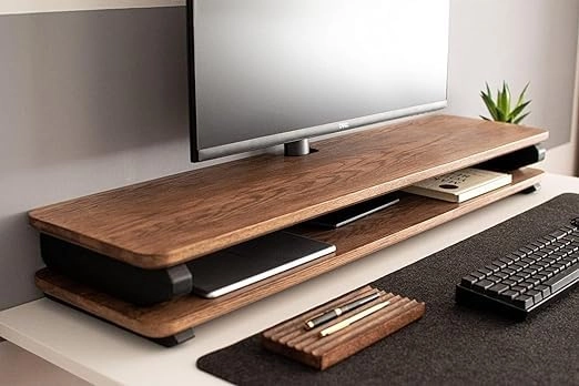 Carpentray Store Wooden Monitor Stand