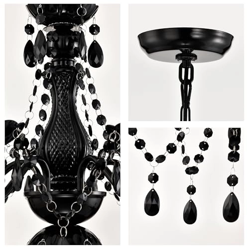 Small Crystal Chandelier - 4 Light 41cm