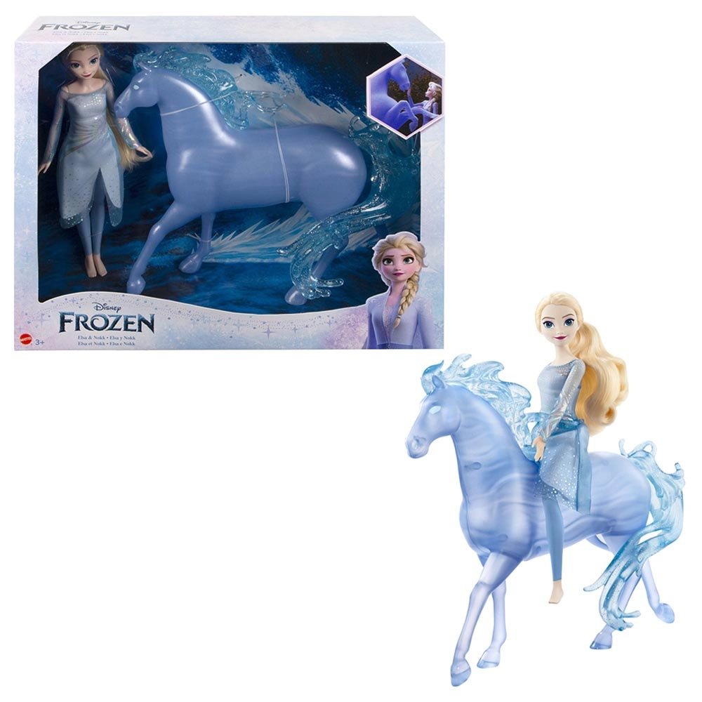 Elsa Fashion Doll - Frozen 2 Horse-Shaped Water Nokk