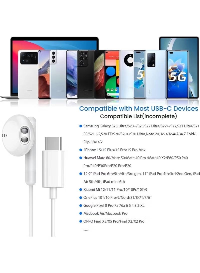 USB-C In-Ear Wired Earphone
