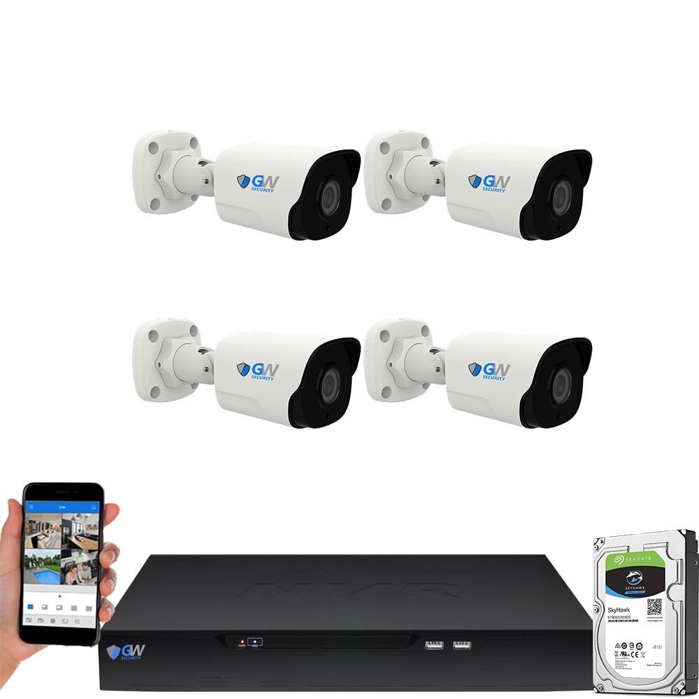 Camstar 8 Channel Nvr + Bullet Camera - 12MP 6K