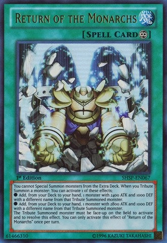 Yu-Gi-Oh! Return of the Monarchs SHSP-EN067