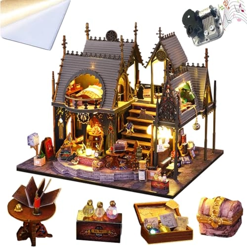 Magic House - 3D Mini Dollhouse Musical Movement