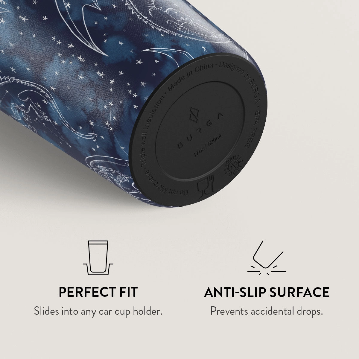 Stainless Steel Celestial Travel Mug - 700ml