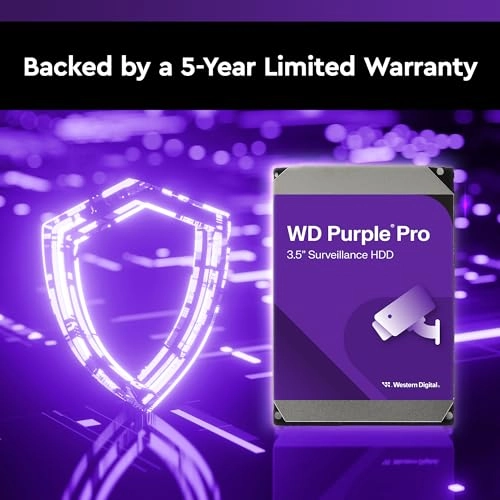 WD Purple Pro 3.5" 7200rpm 512MB SATA 6Gb/s (WD241PURP-SPCNJY0) - 24TB
