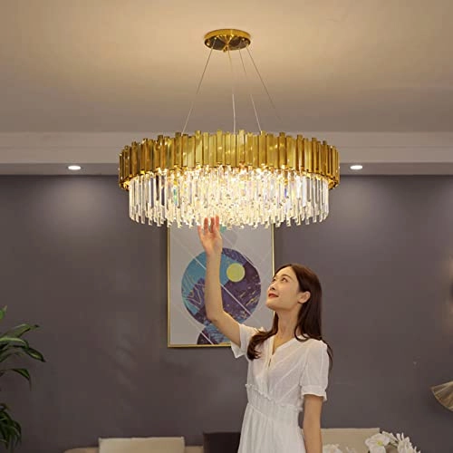 Modern crystal chandelier
