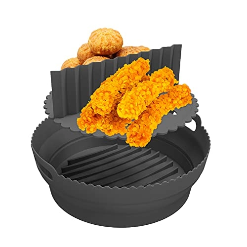 Air Fryer Liners - Silicone 1 x Air Fryer Liners 1 x Separator Pad