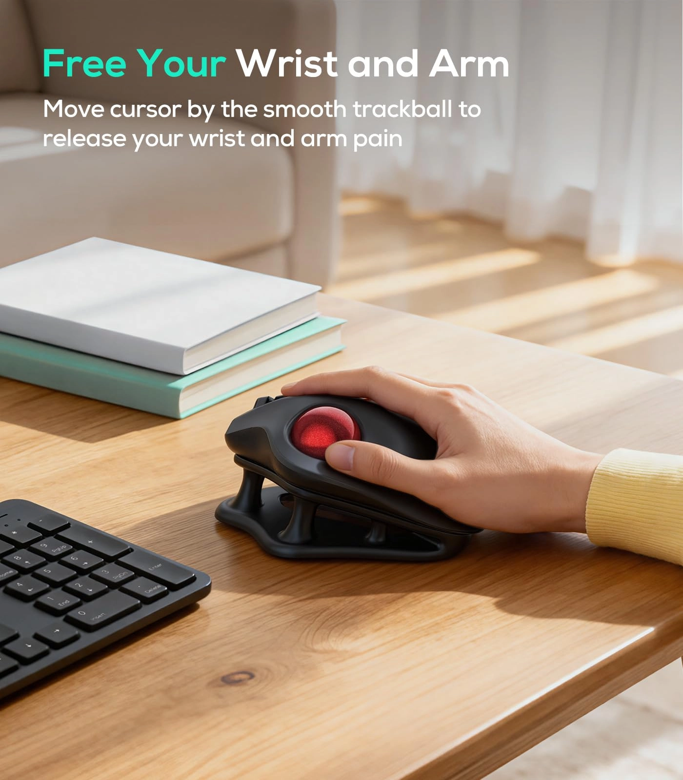 M511 Trackball Mouse - Wireless