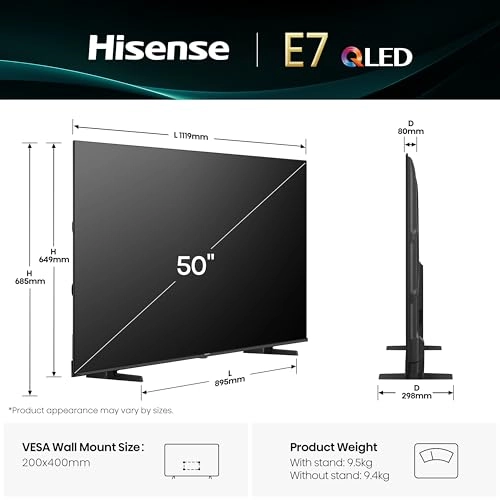 50E7Q - 50 inch