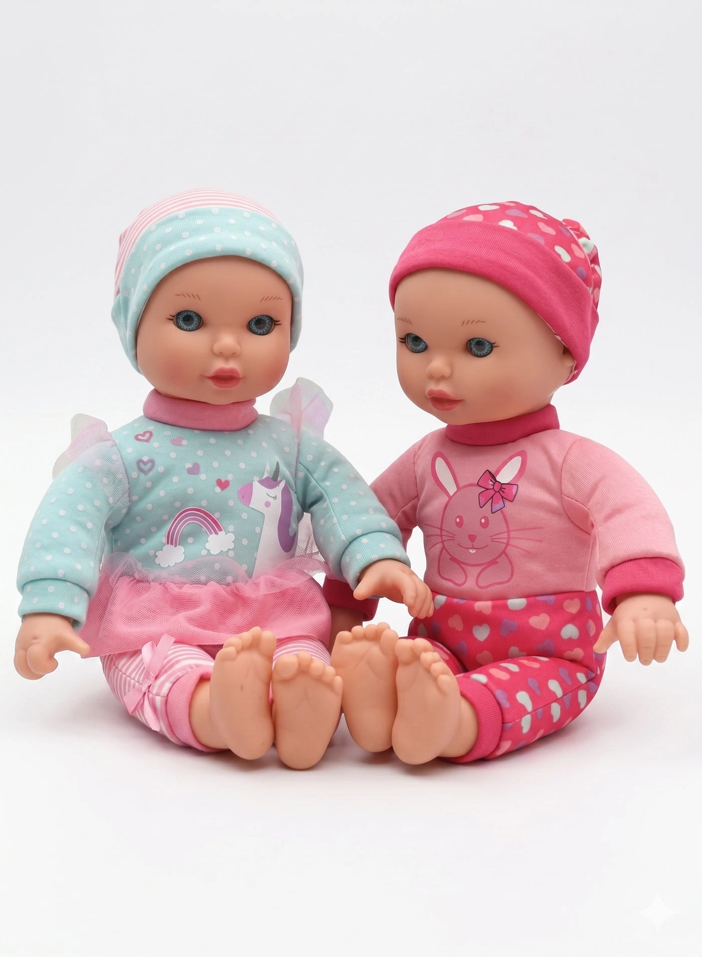 Hayati girl Baby Amoura Sweet Expressions Baby Doll - 11-Inch 6 Sounds Bottle Ages 2+