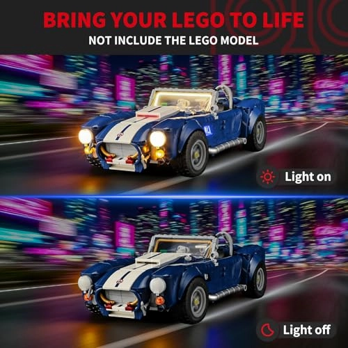 2.0 Light Kit for LEGO Icons Shelby Cobra 427 S/C 10357
