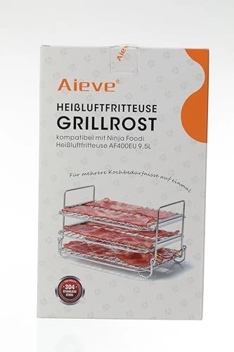 Hot Air Fryer Grill Grate - Stainless Steel