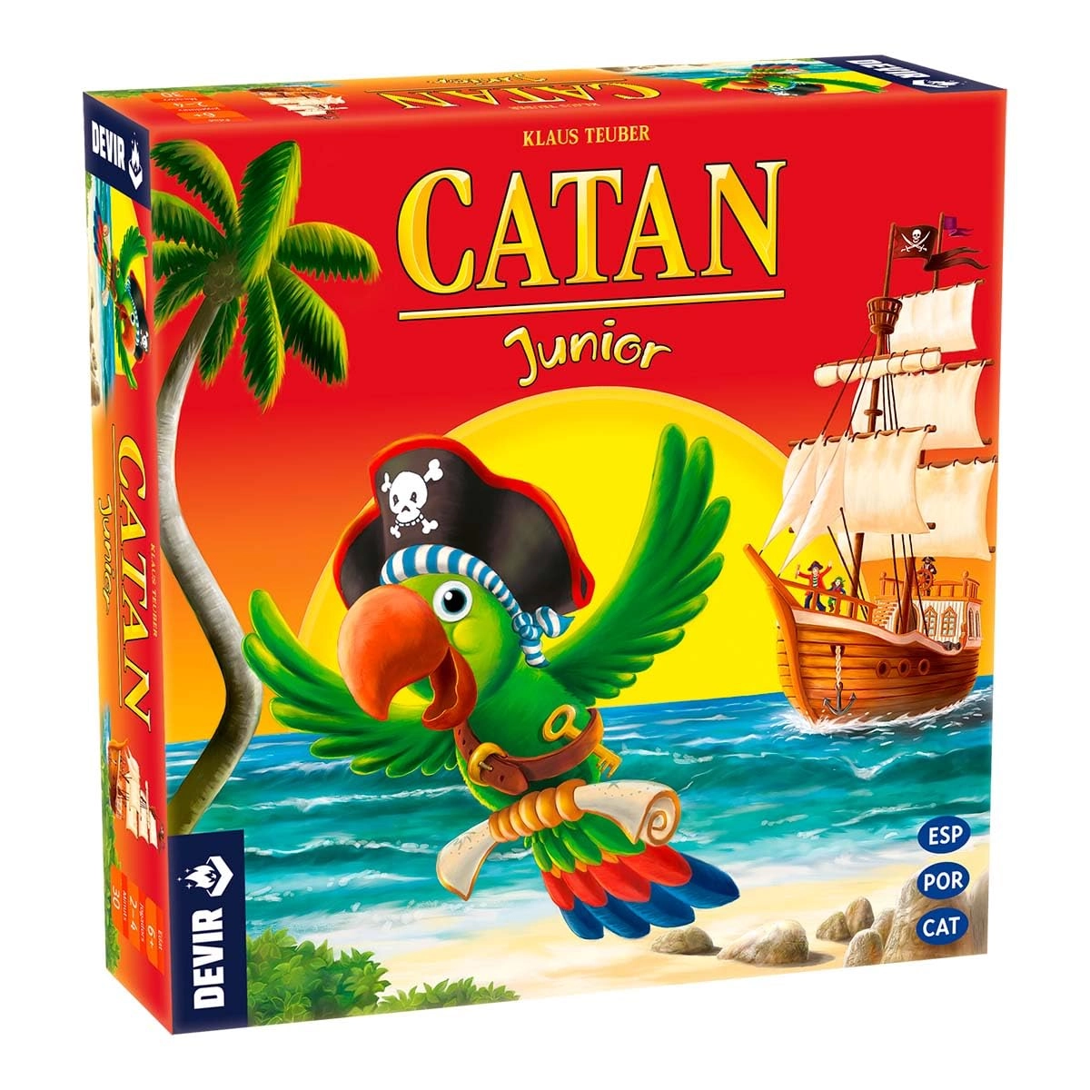 Devir Catan Junior (Catalan, Portuguese, Spanish)