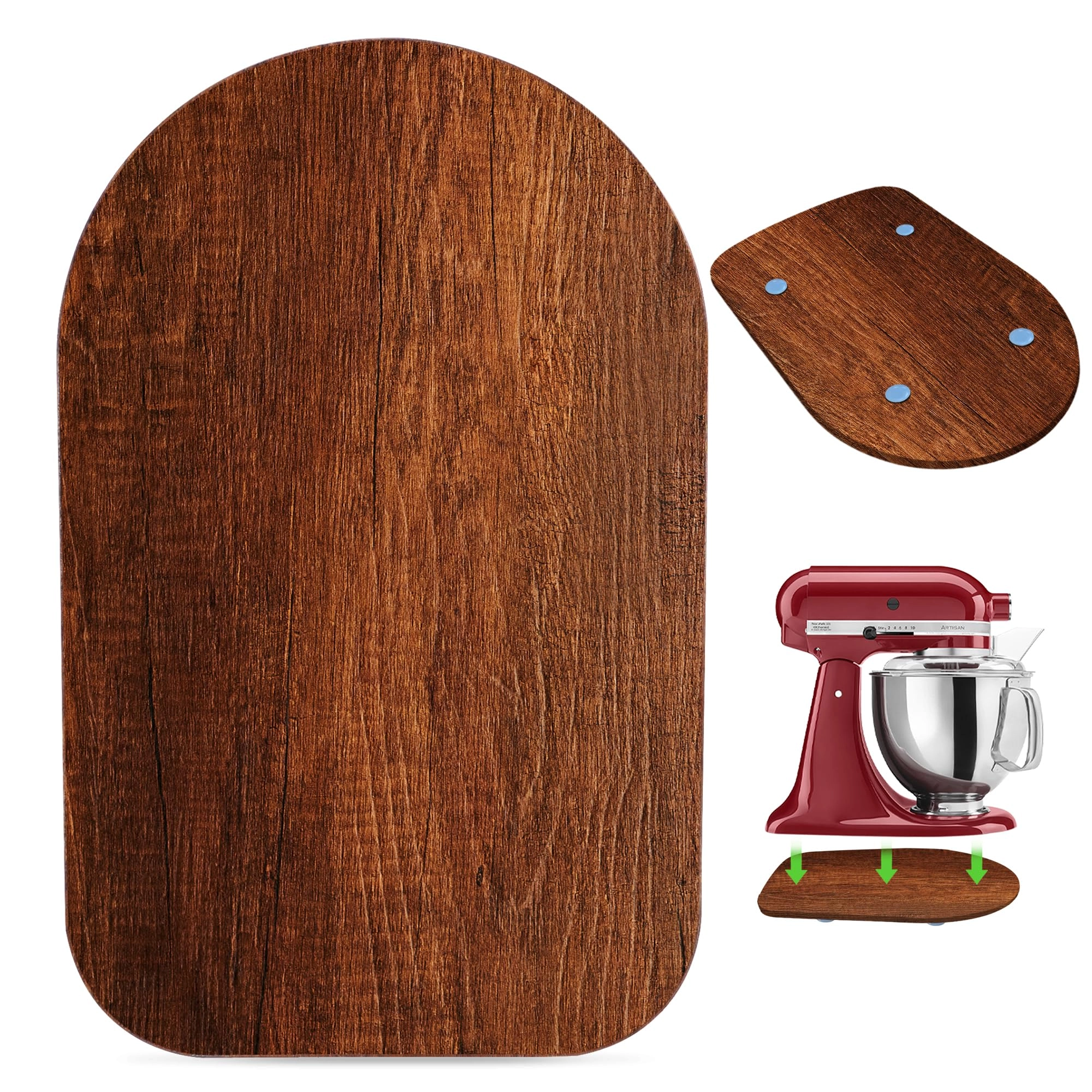 kidot Mixer Slider - Wooden 4.5-5 Qt