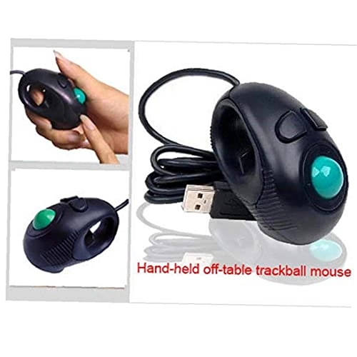 Finger Ambidextrous Trackball Mouse - USB