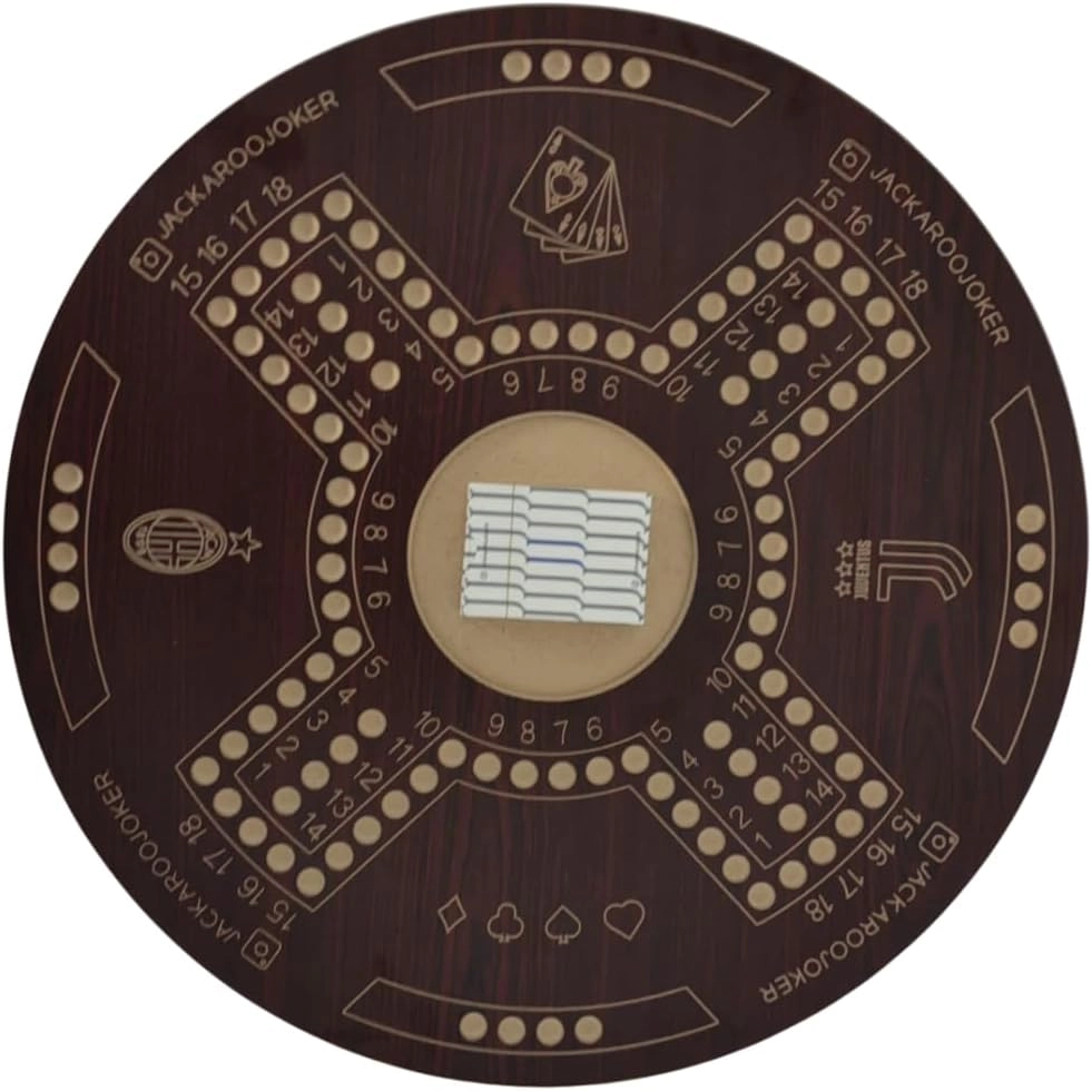 Jackaroo: Juventus Theme - 4 Players Brown Circle