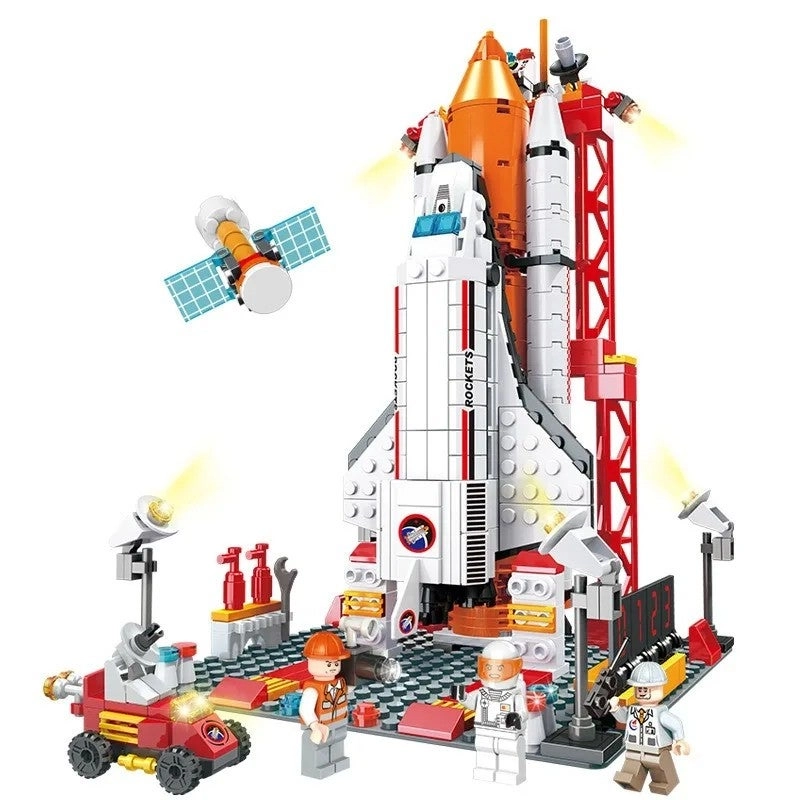 Bluejw Aerospace Building Block Set - 437pcs