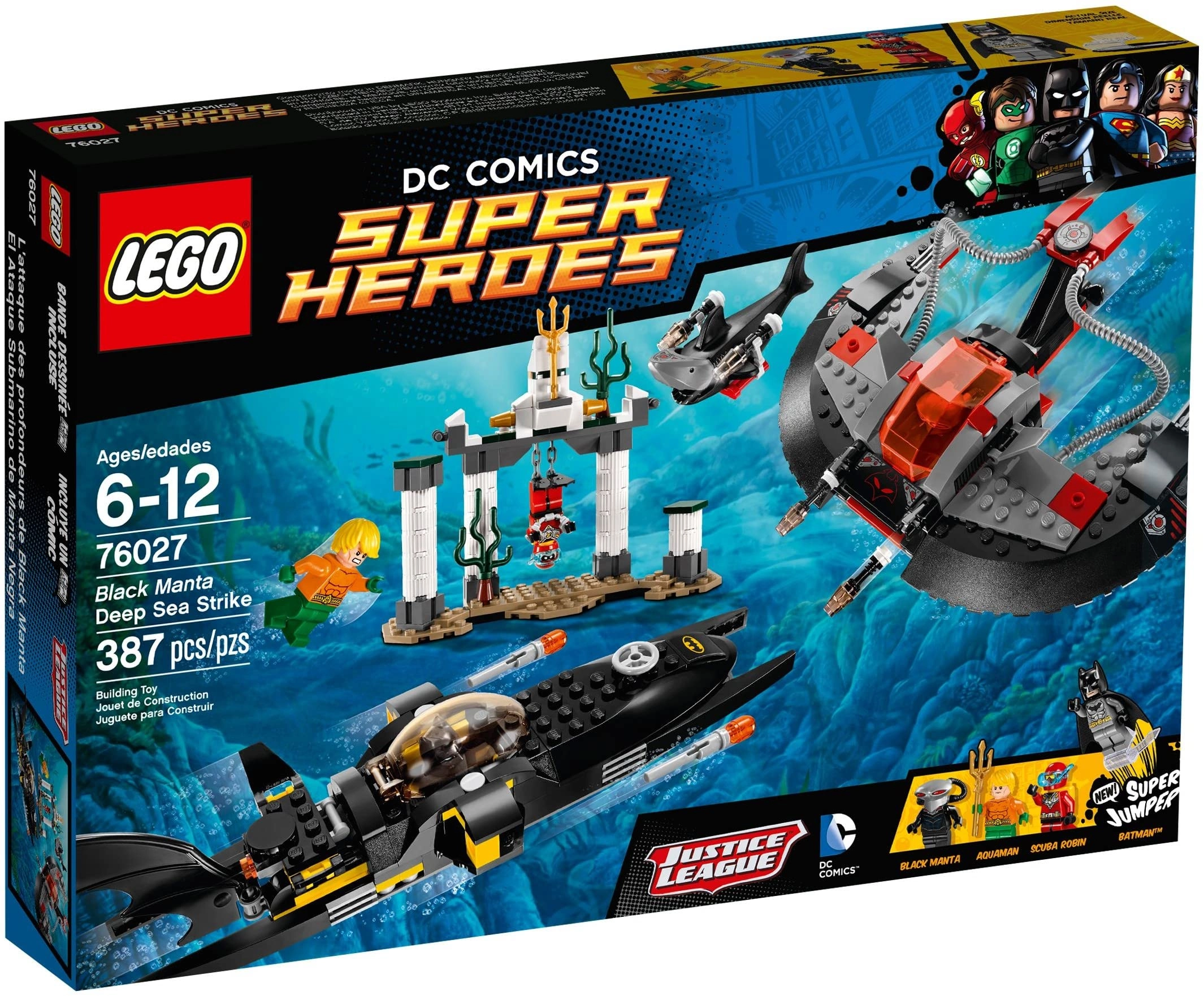 LEGO Group Superheroes Black Manta Deep Sea Strike (76027)