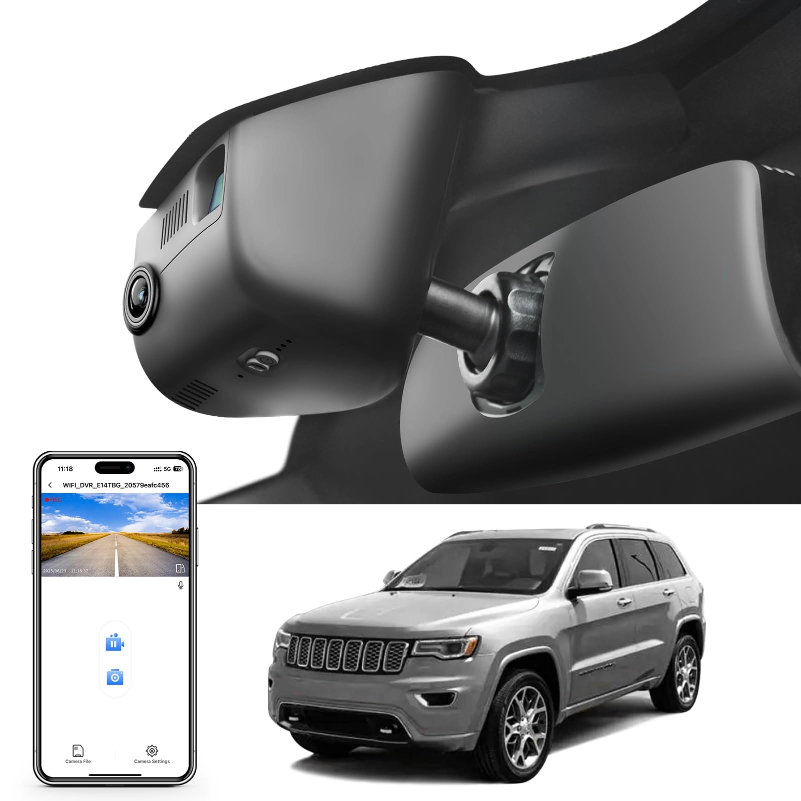 mangoal Model B 3840 X 2160 pixels for Jeep Grand Cherokee 2016-2022